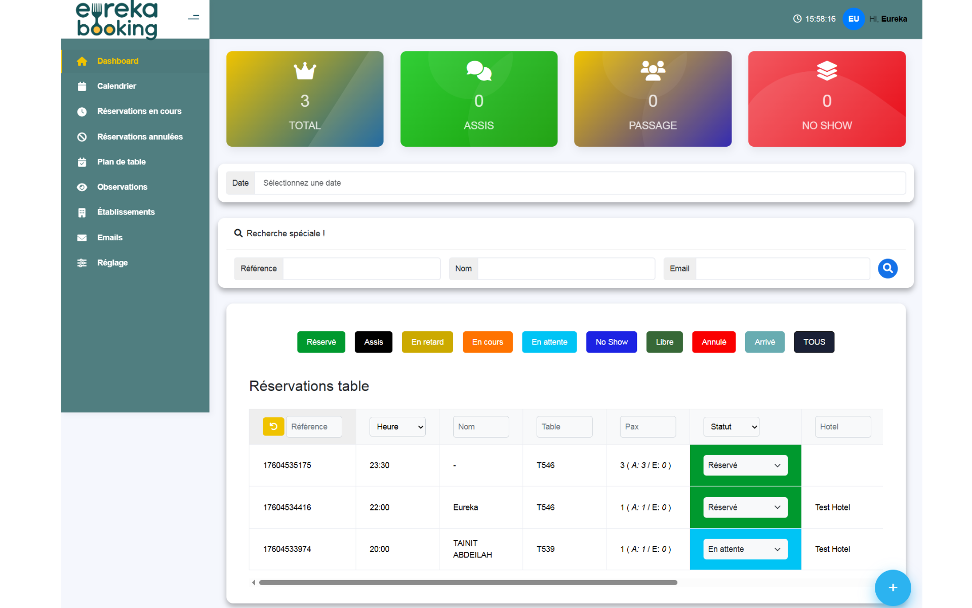 Analyse et Statistiques